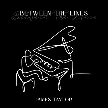 A line drawing of a man playing the piano